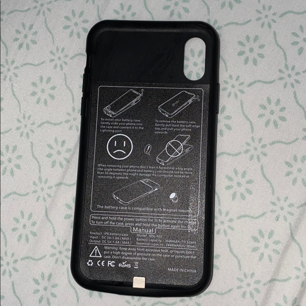 IPhone X extended battery